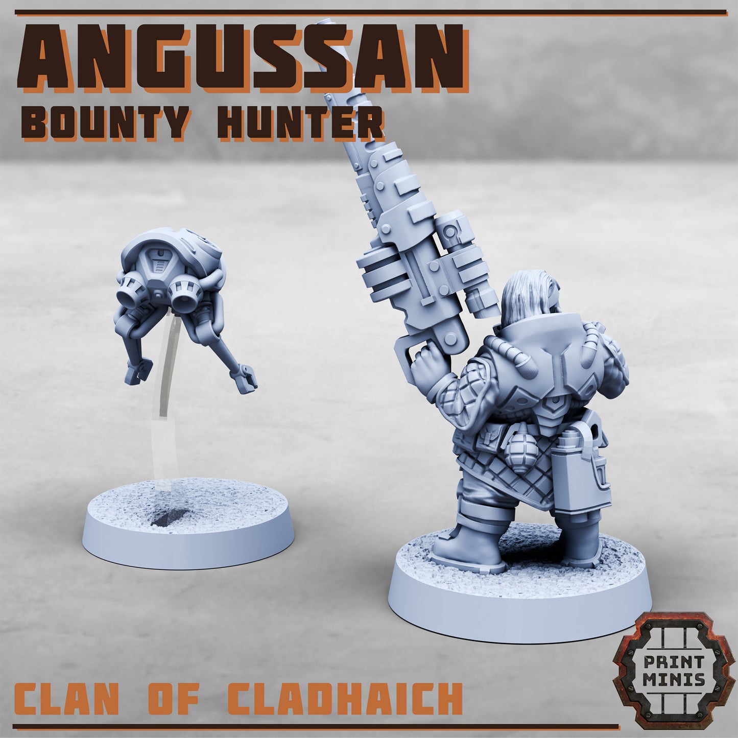 Angussan, Bounty Hunter - Clan of Cladhaich