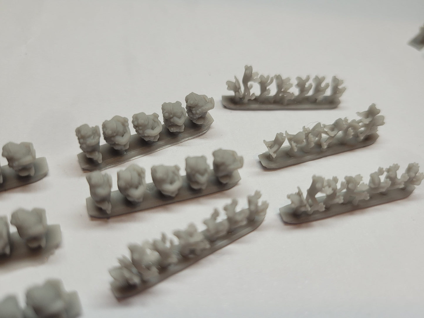 Frogs and Toads for miniatures