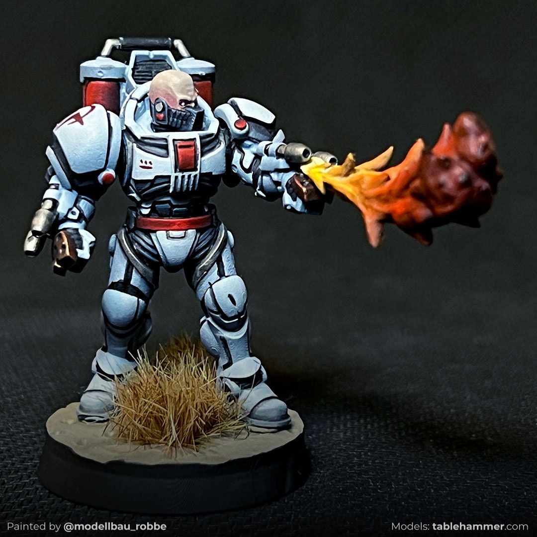 Flamethrower effect muzzleflash