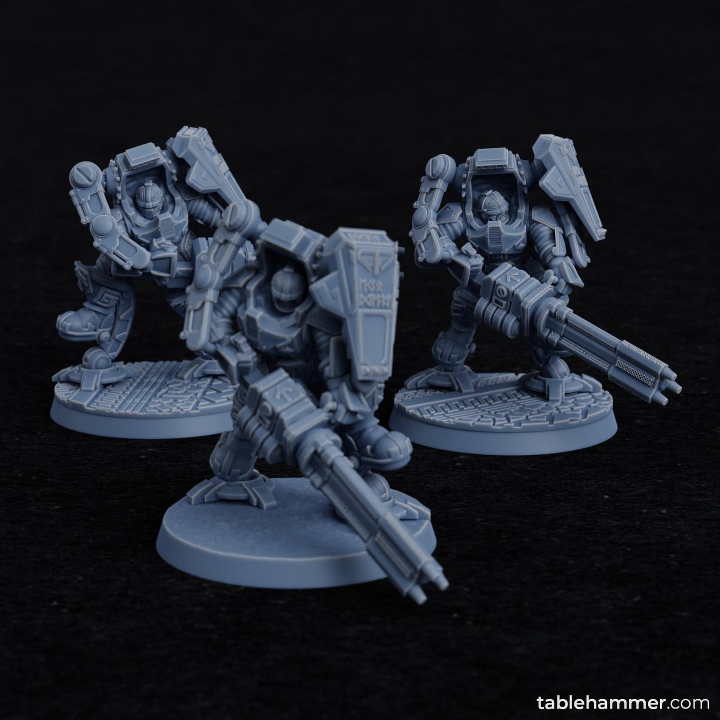 Exo Dwarves with with Beam Piercer (Federation of Tyr)