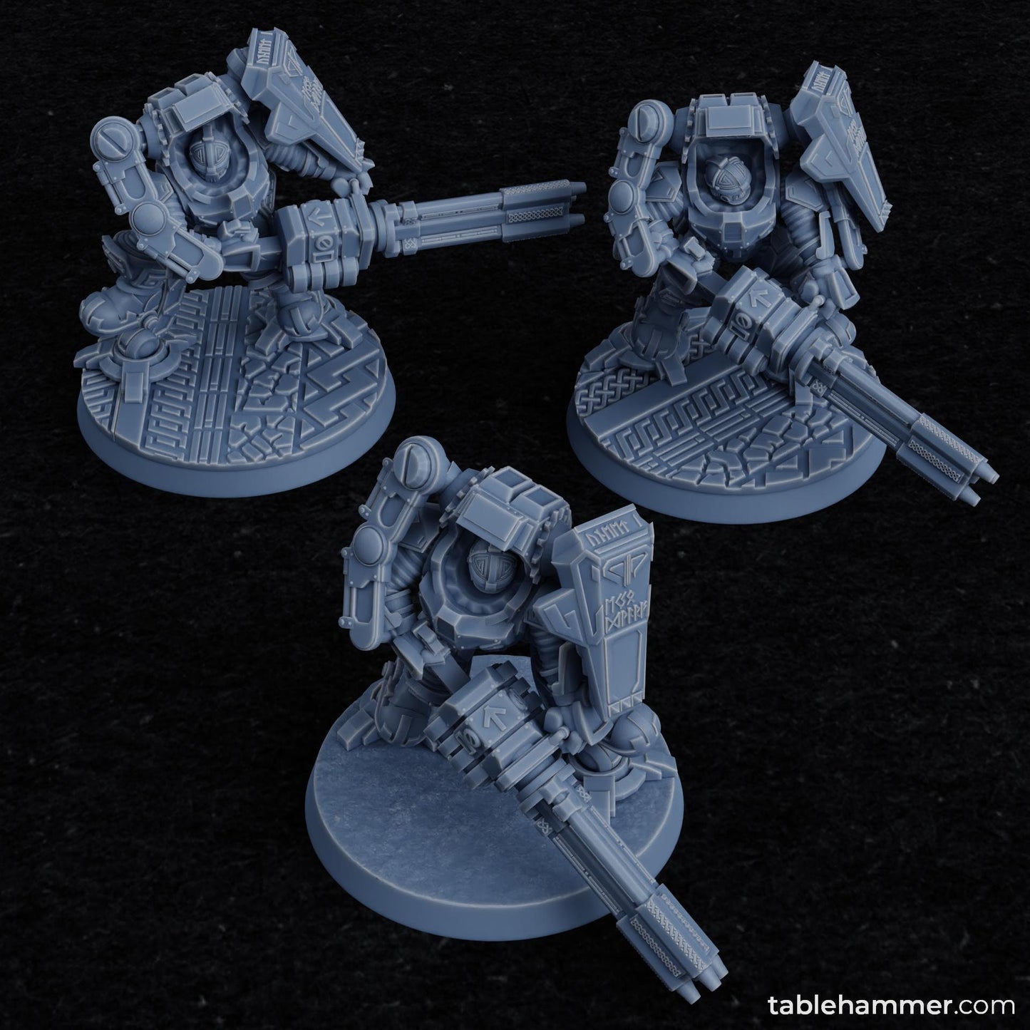 Exo Dwarves with with Beam Piercer (Federation of Tyr)
