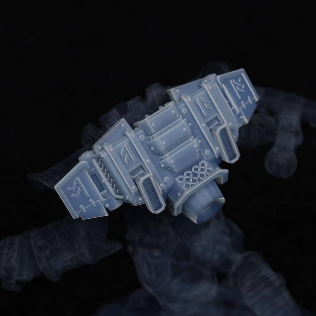 Jetpack / jump pack equipment pack for "Minotaurs" (Federation of Tyr)