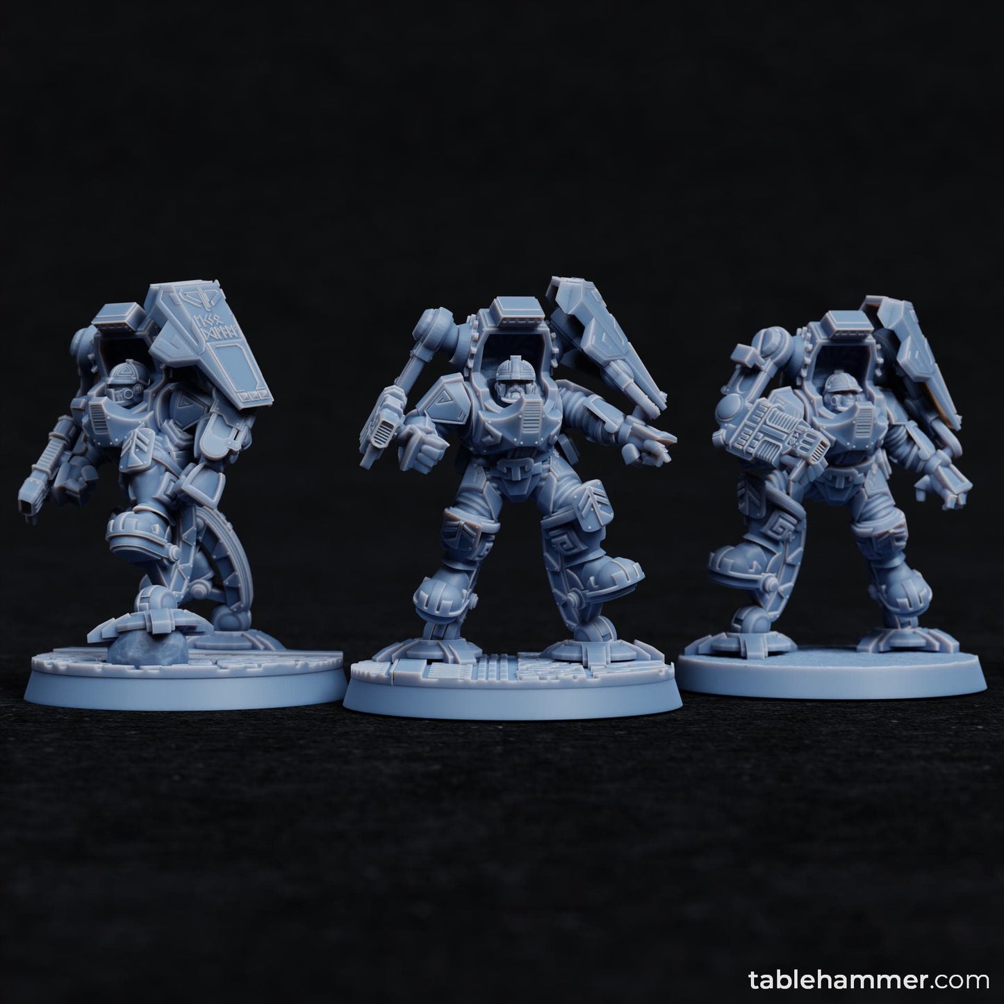 Exo Dwarves with plasma gauntlets (Federation of Tyr)
