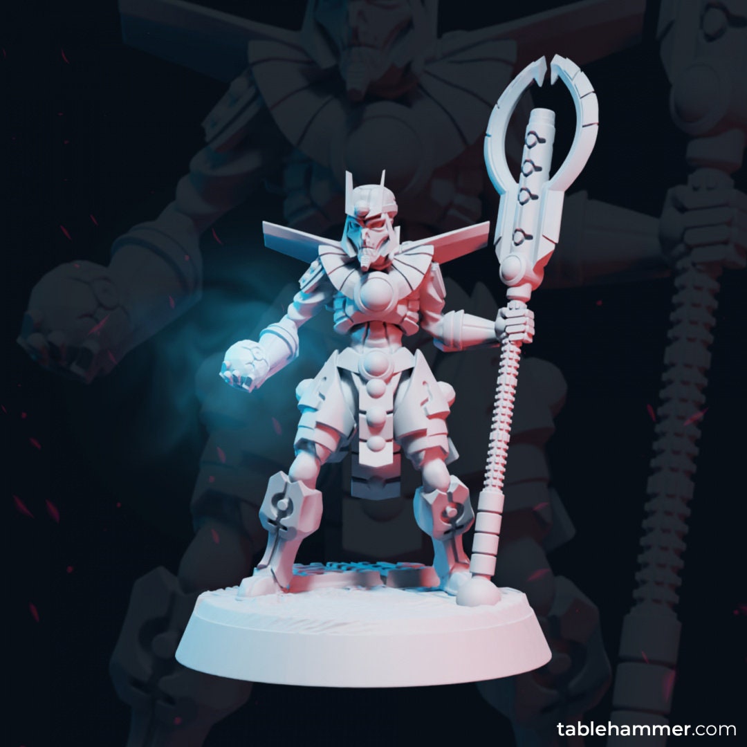 Necroyd Tomb Lord – Leader with orb and void staff