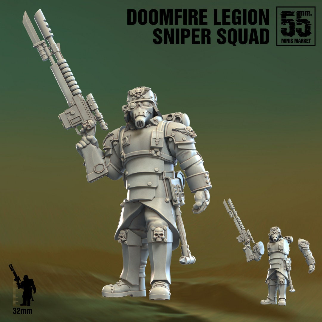 Doomfire Legion Sniper Squad