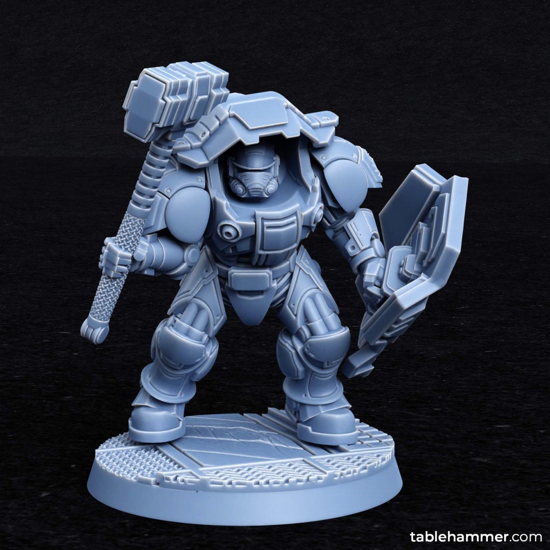 Myrmidon Armadillos (melee) – superhuman heavy troops