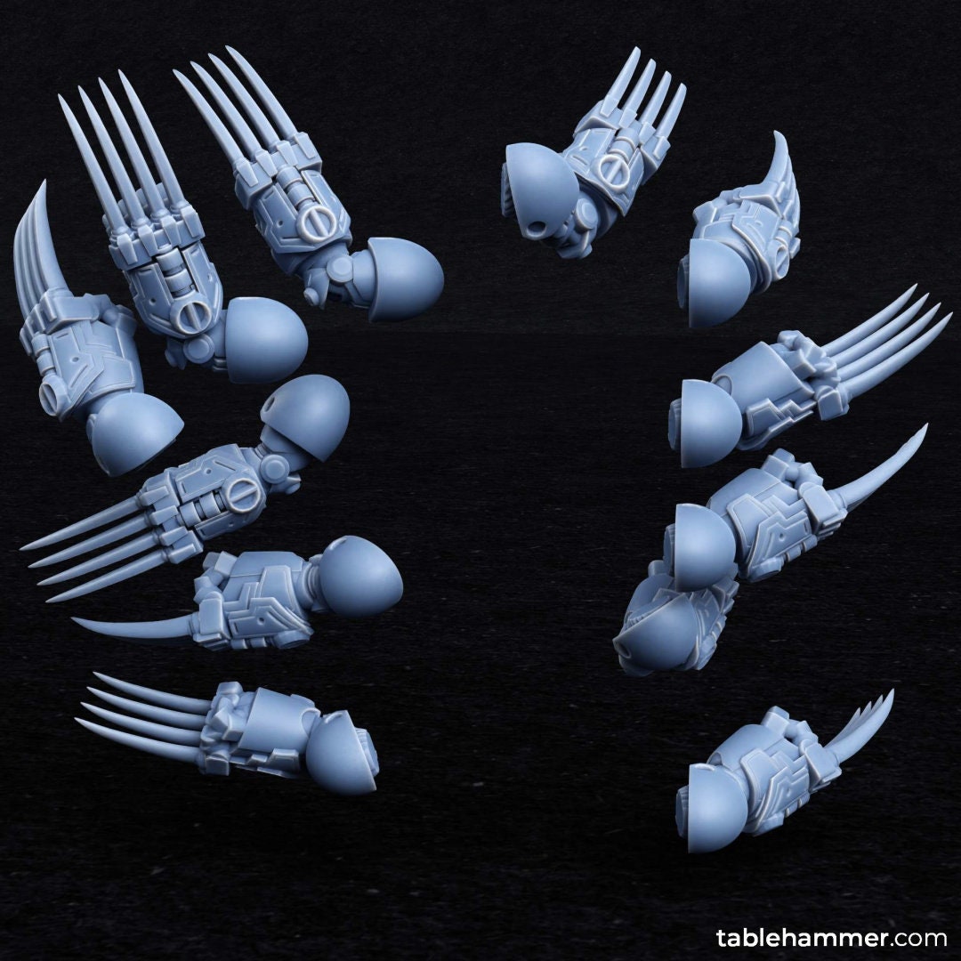 Myrmidon Armadillos (melee) – superhuman heavy troops