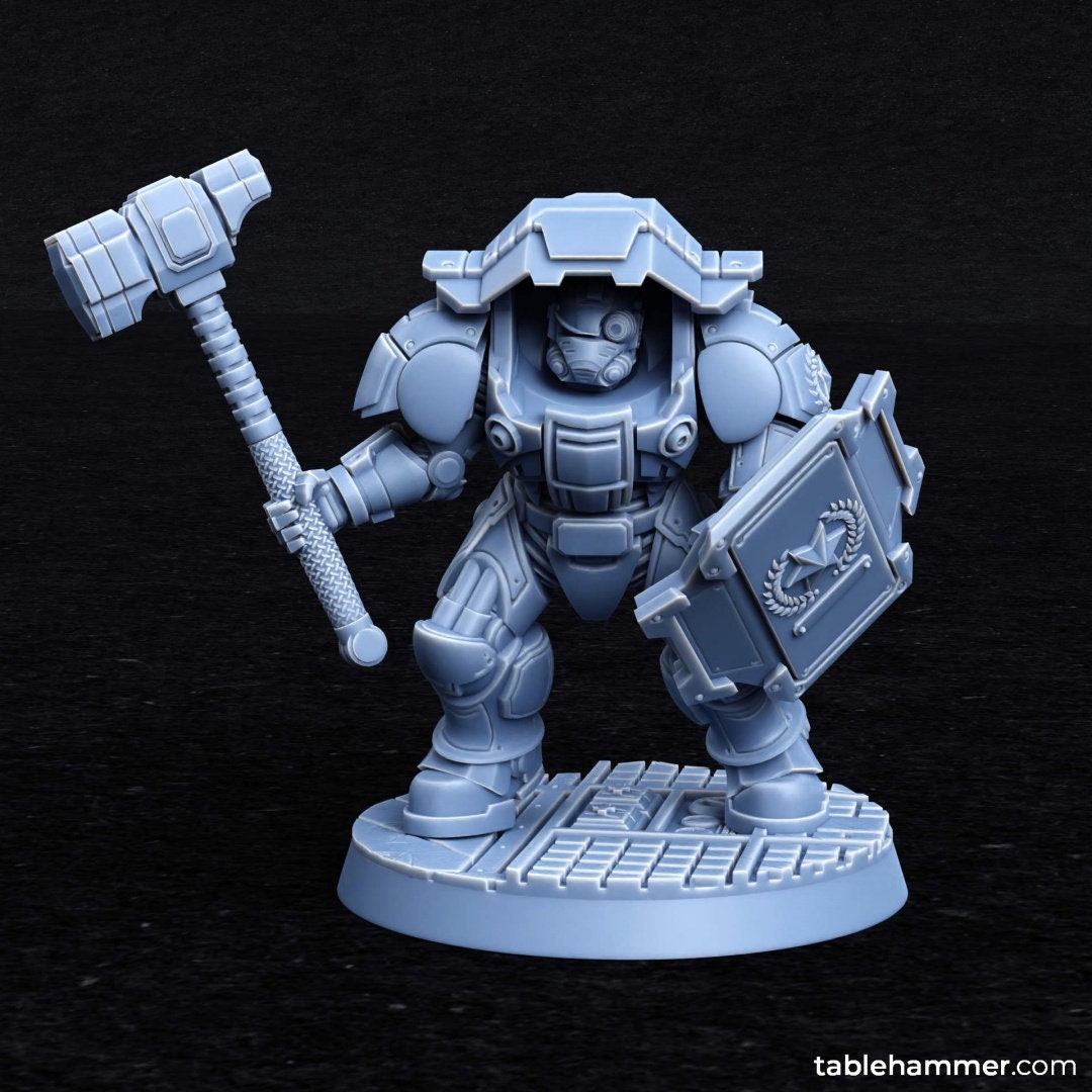Myrmidon Armadillos (melee) – superhuman heavy troops
