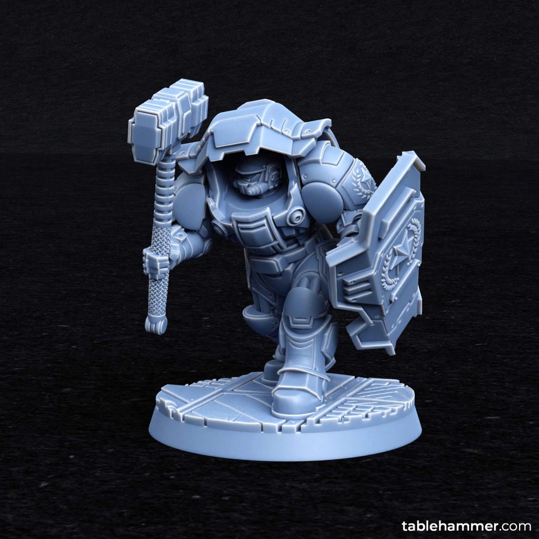 Myrmidon Armadillos (melee) – superhuman heavy troops