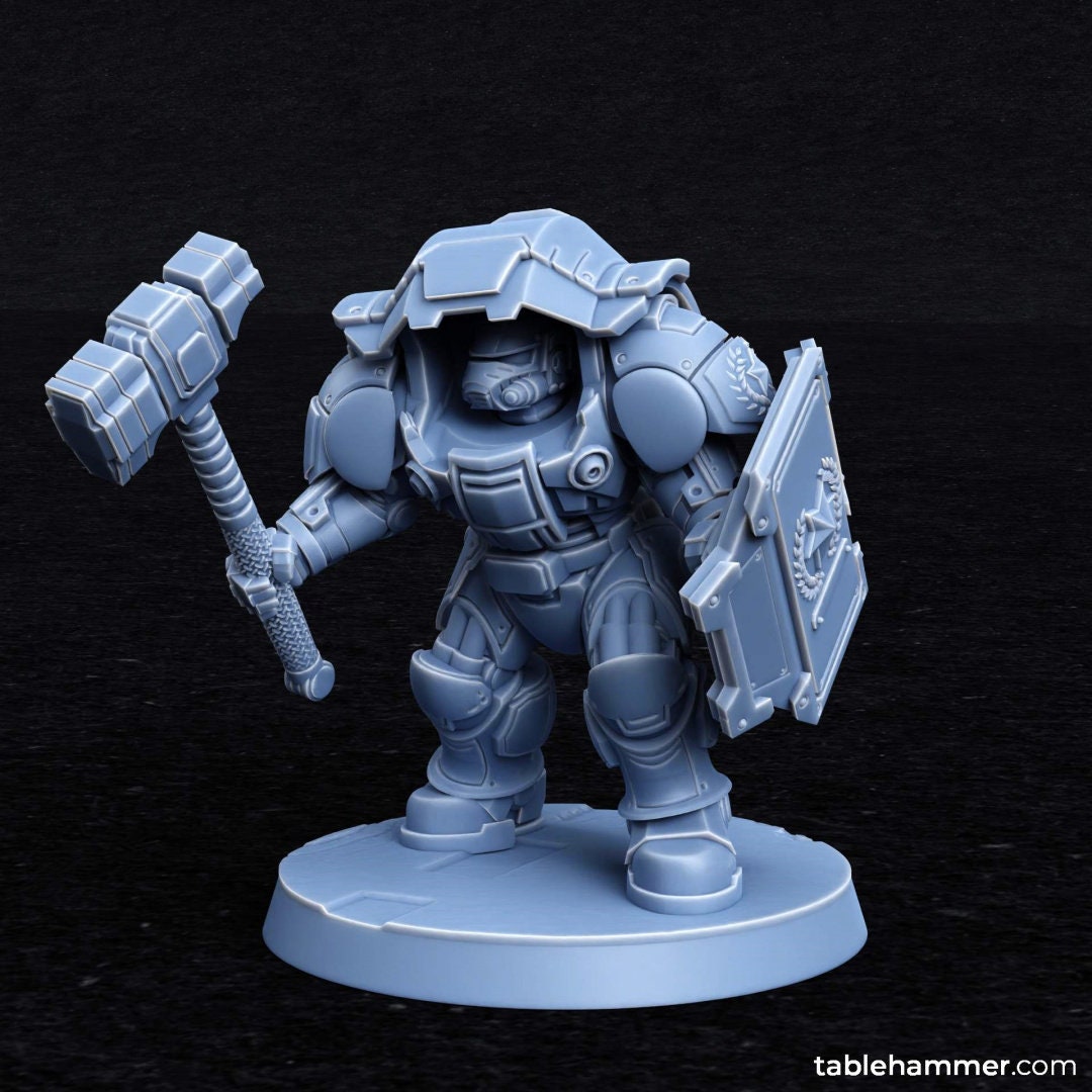 Myrmidon Armadillos (melee) – superhuman heavy troops