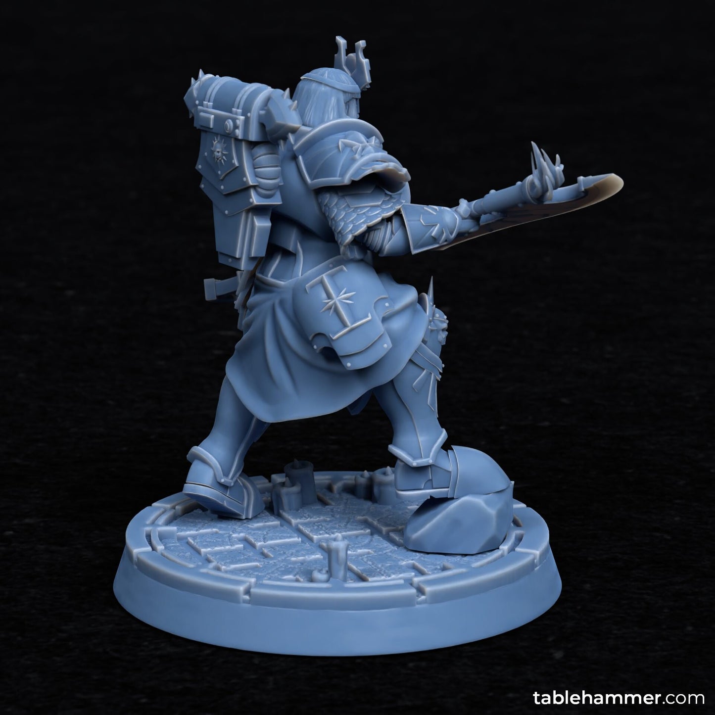 Haethor - the firm blade (space superhuman heroine)