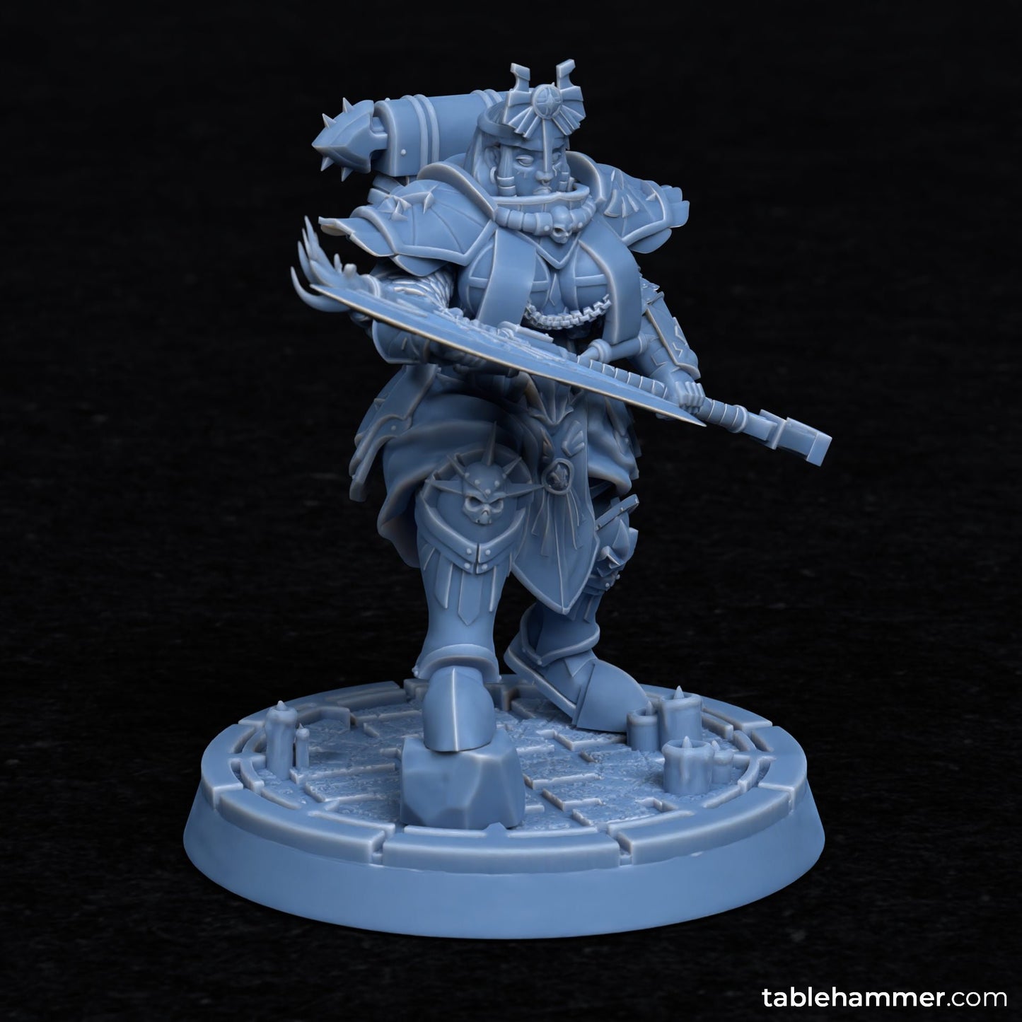 Haethor - the firm blade (space superhuman heroine)