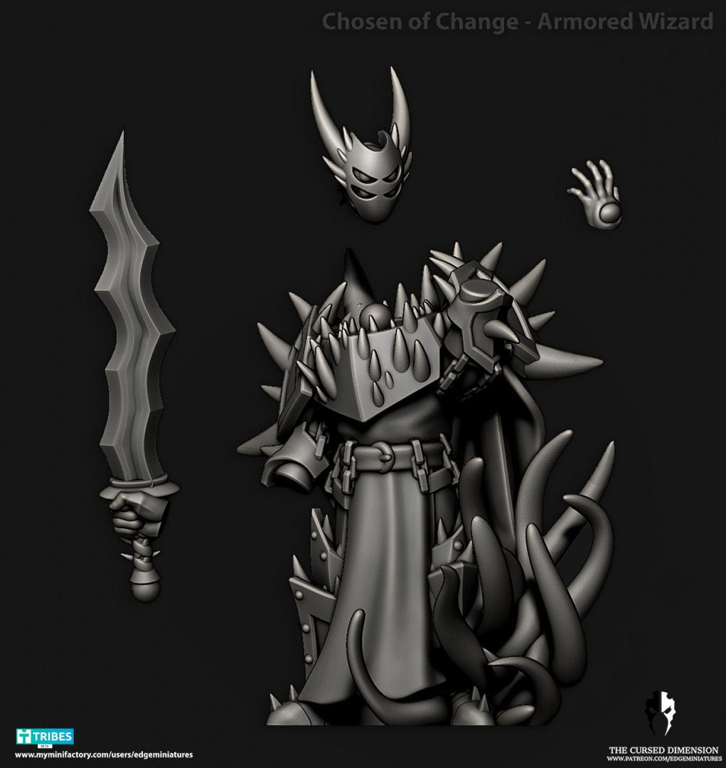 Change Demons - Armored Wizard of Change