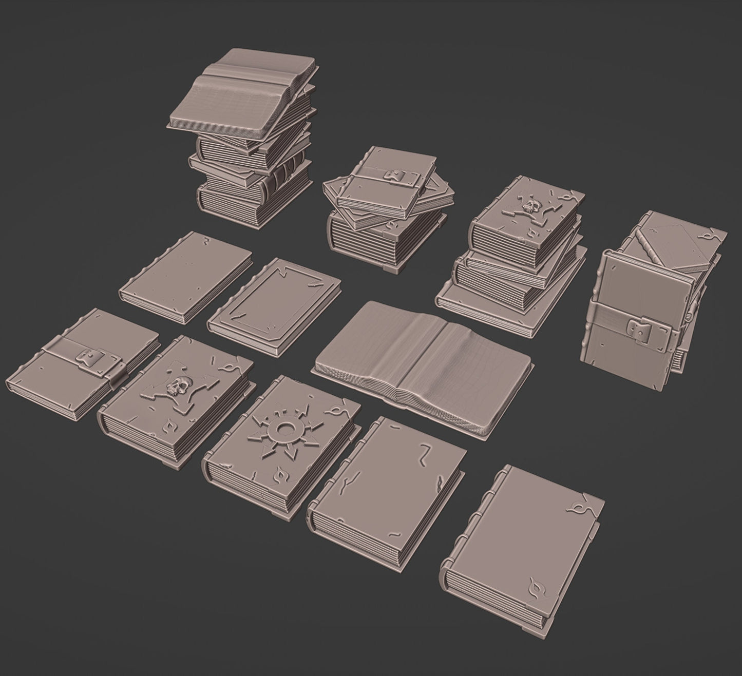 Old Books for Basing and miniatures