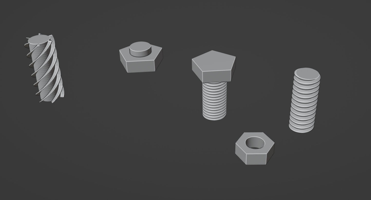 Nuts and Bolts for Basing and miniatures