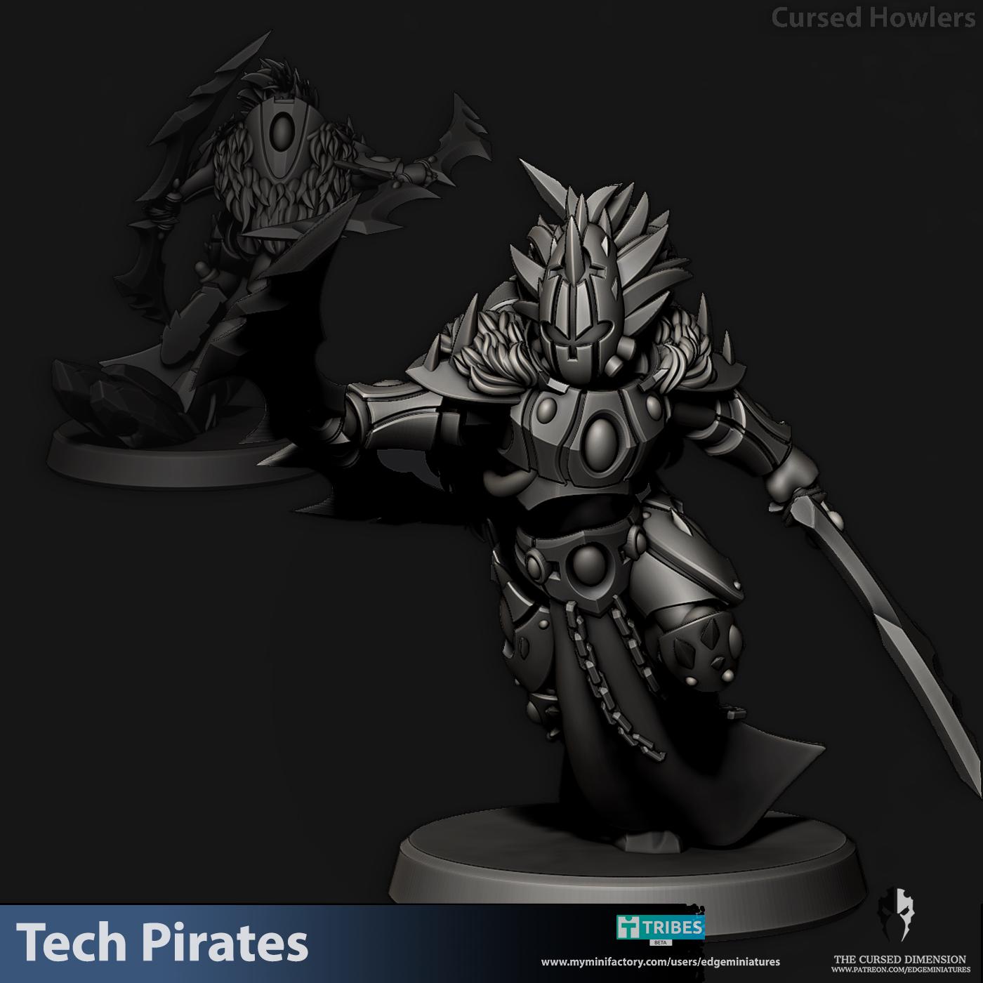 Cursed Howlers - Tech Pirates