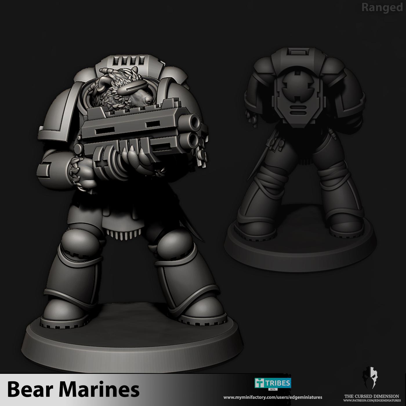 Ranged Marines - BearMarines