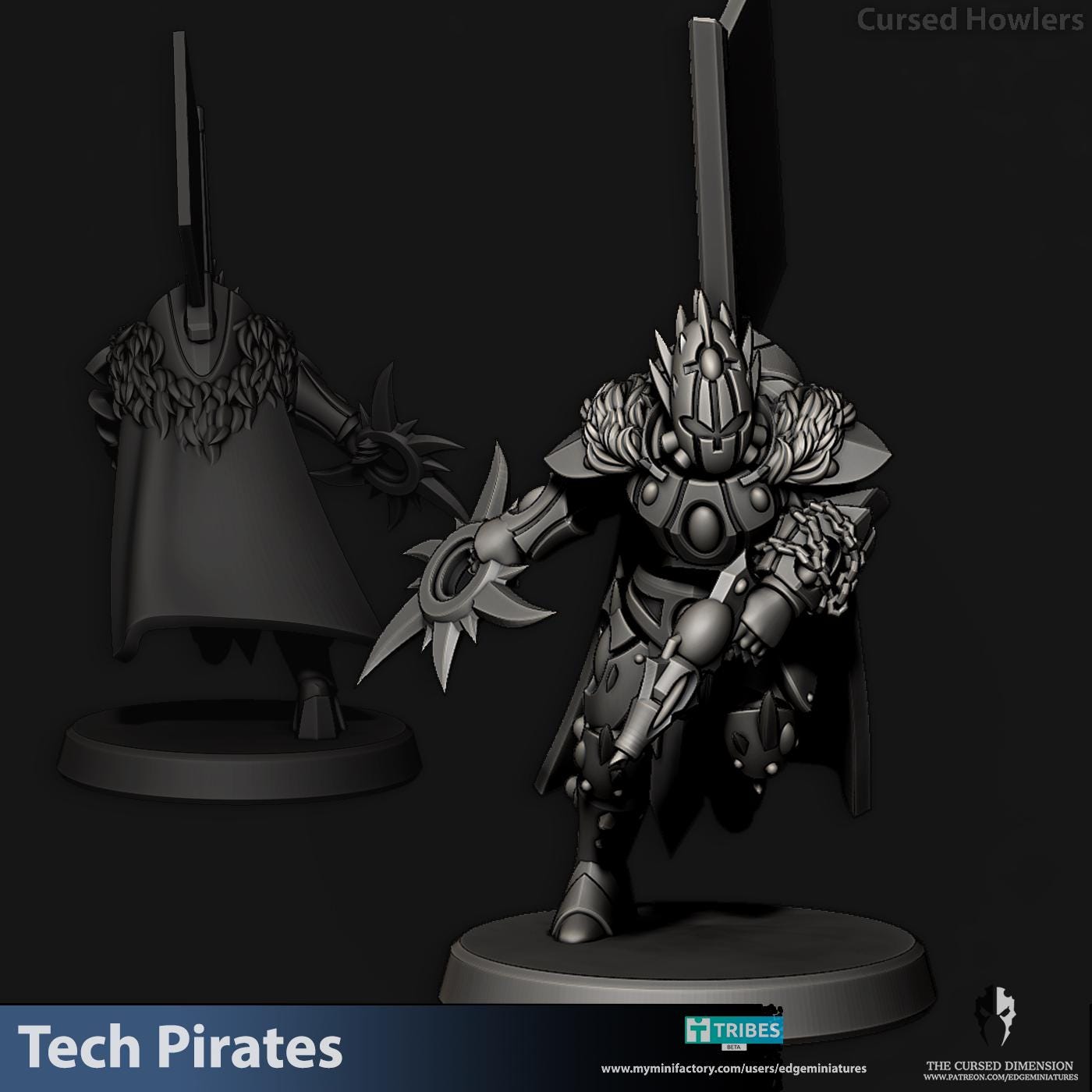 Cursed Howlers - hero variants - Tech Pirates