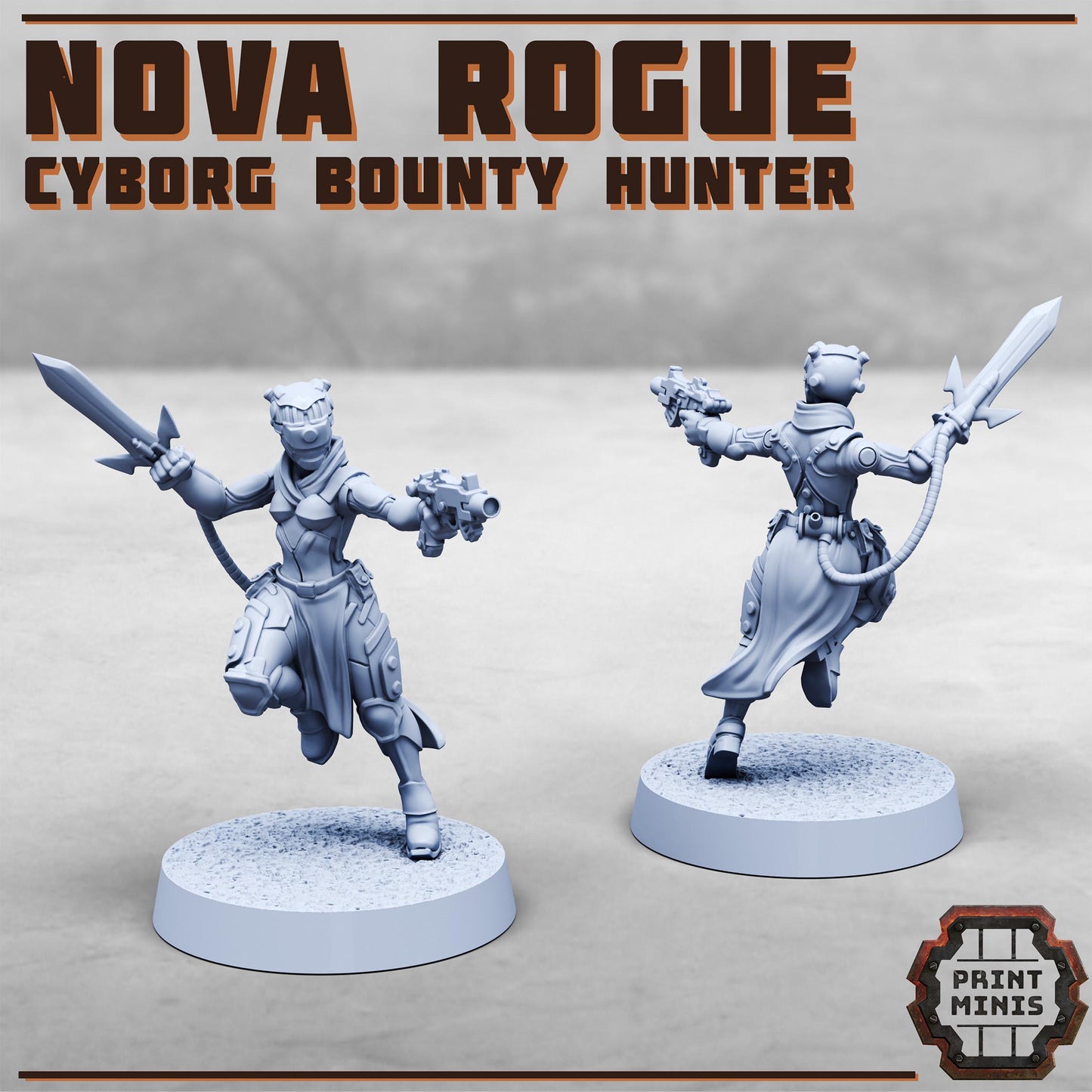 Nova Rogue - Cyborg Bounty Hunter