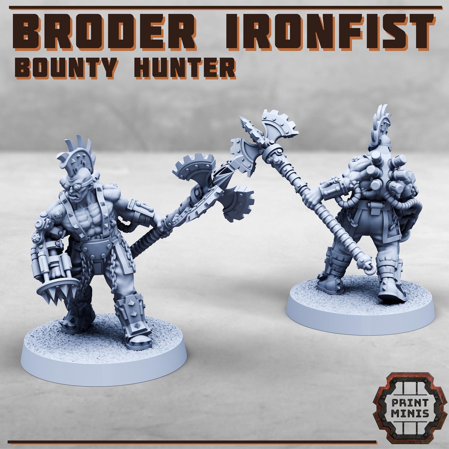 Broder Ironfist - Fleshforged Bounty Hunter