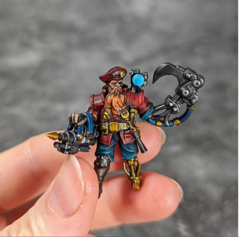 Thaddeus Cain - Sump Pirate Captain