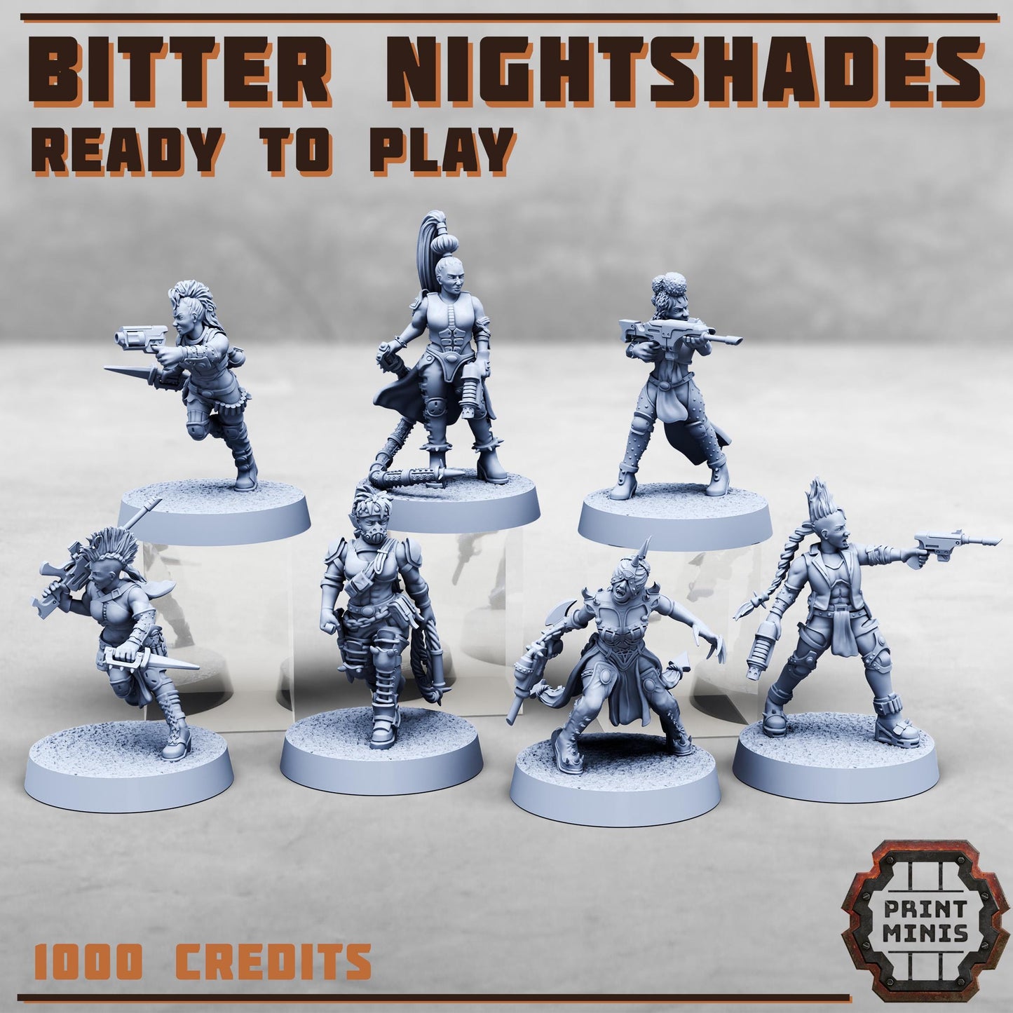 Bitter Nightshades - Ready to Play Gang