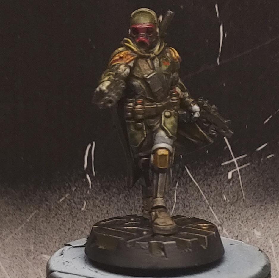 Axis Gallium - Cyborg Bounty Hunter