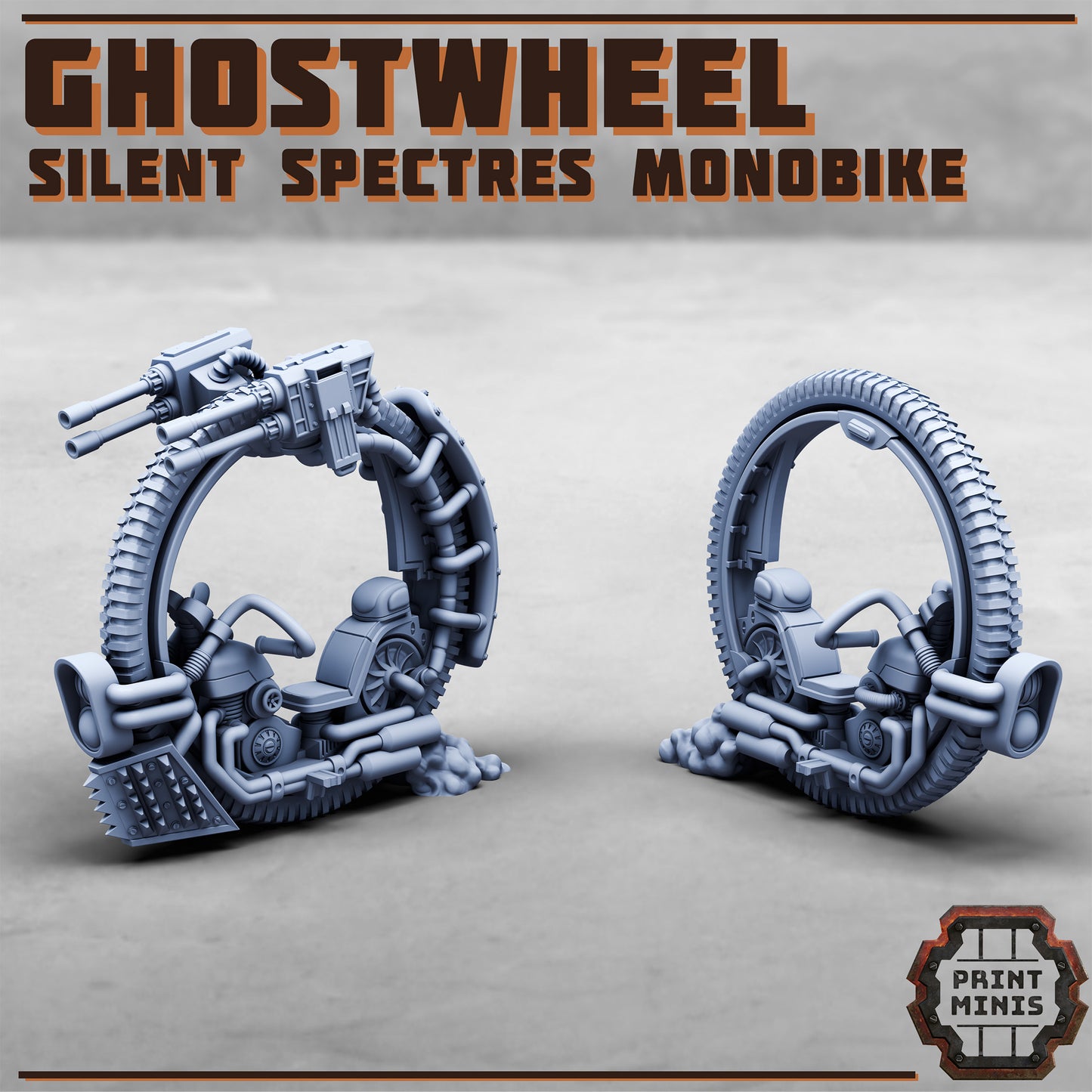 Ghostwheel - Monobike vehicle