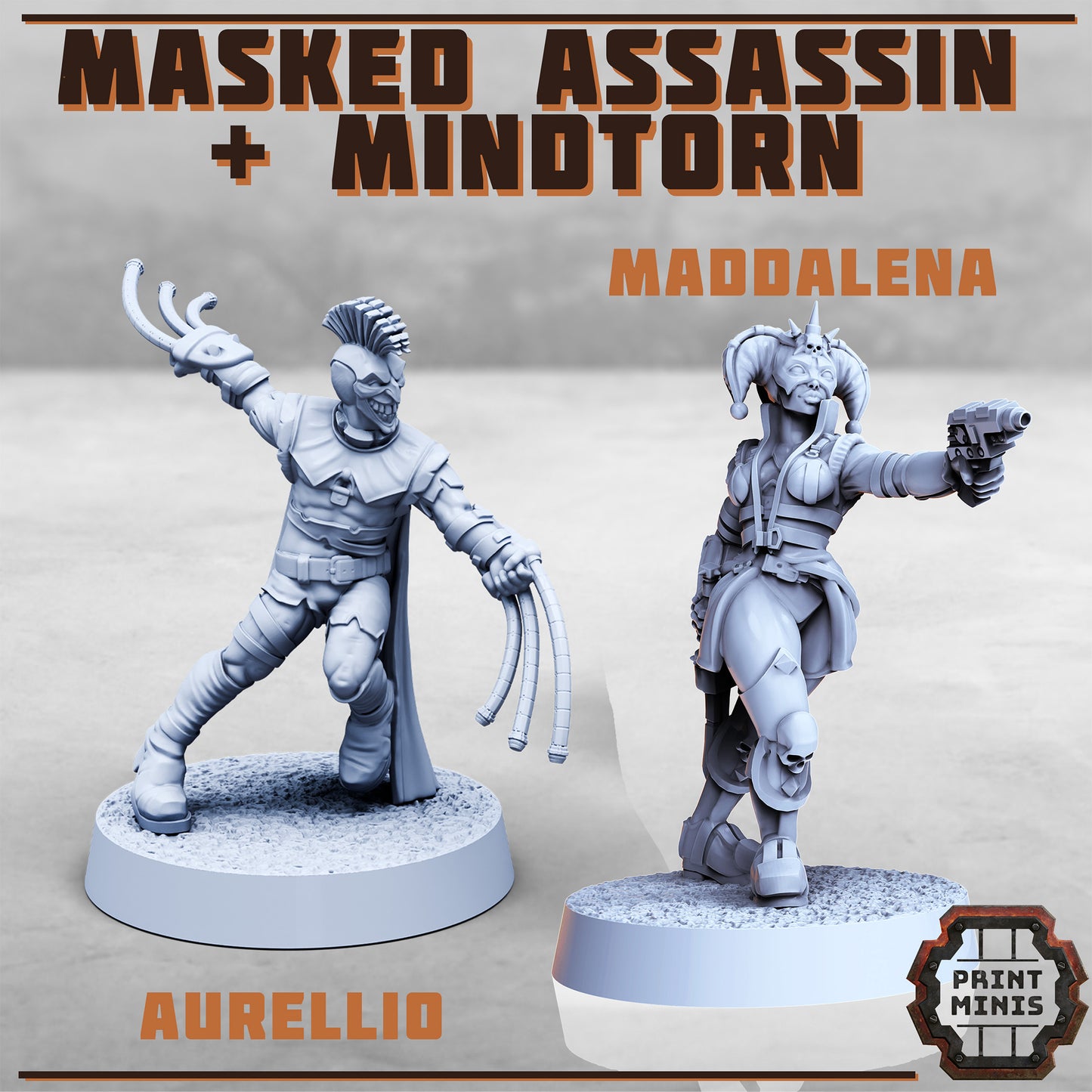Masked Assassin + Mind Torn - House Caraval