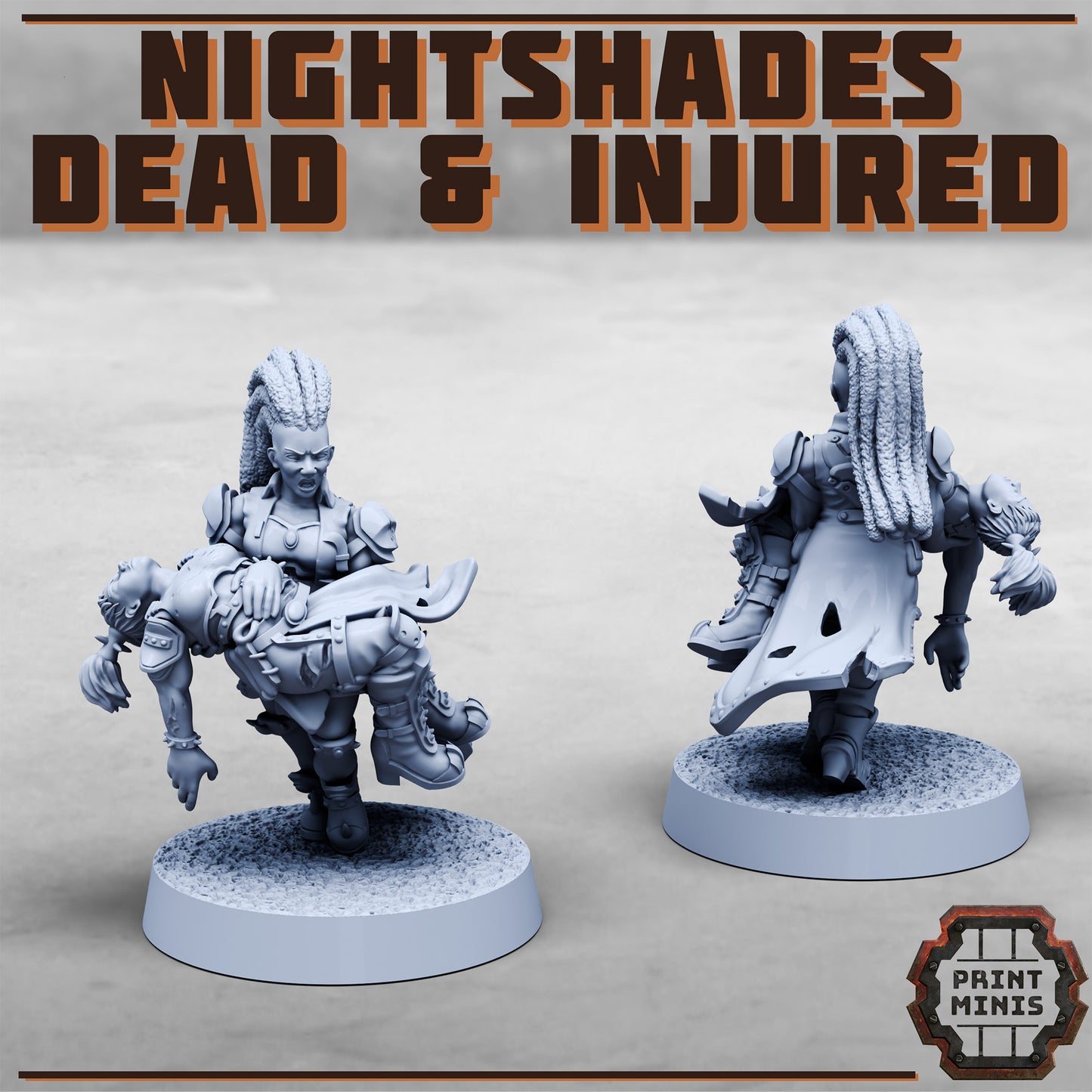 Bitter Nightshades - dead and injured