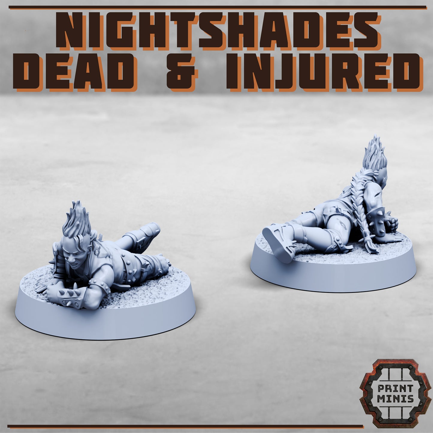 Bitter Nightshades - dead and injured