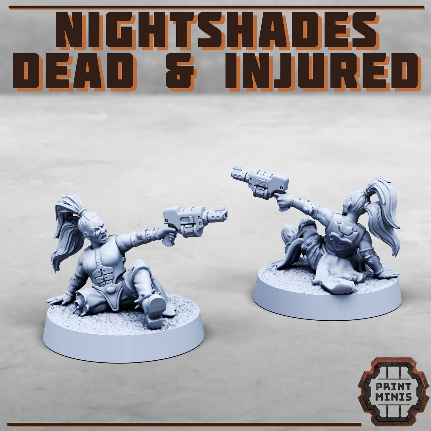 Bitter Nightshades - dead and injured