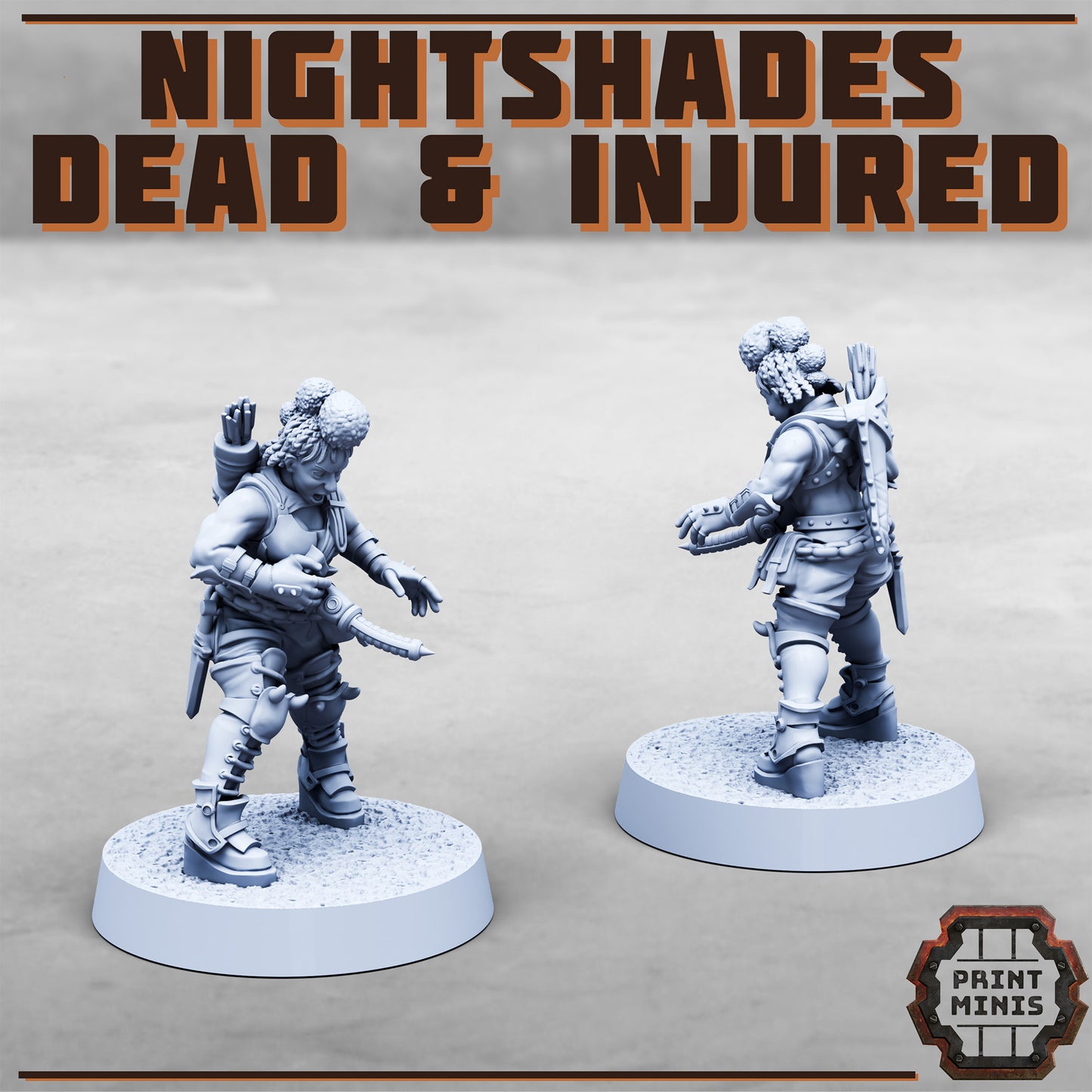 Bitter Nightshades - dead and injured