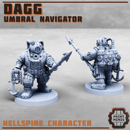 Dagg the Ogre - Umbral Navigator, Hellspire