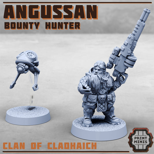 Angussan, Bounty Hunter - Clan of Cladhaich