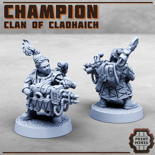 Female Champion - Clan of Cladhaich