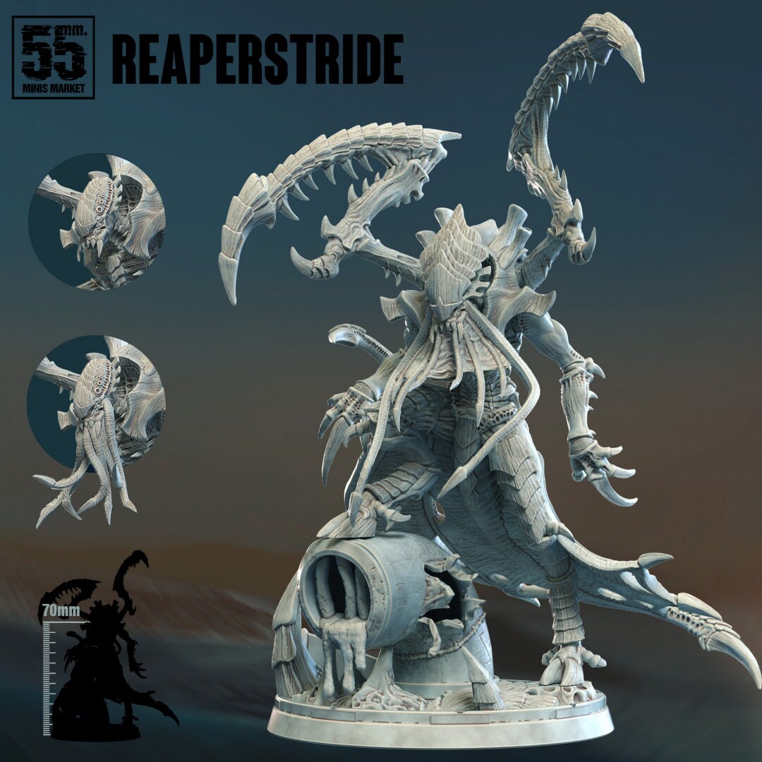 Reaperstride by 55mm miniatures