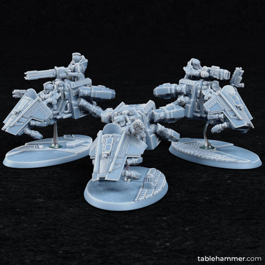 Spearhead Cavalry - Space Dwarf Bikers (Federation of Tyr)
