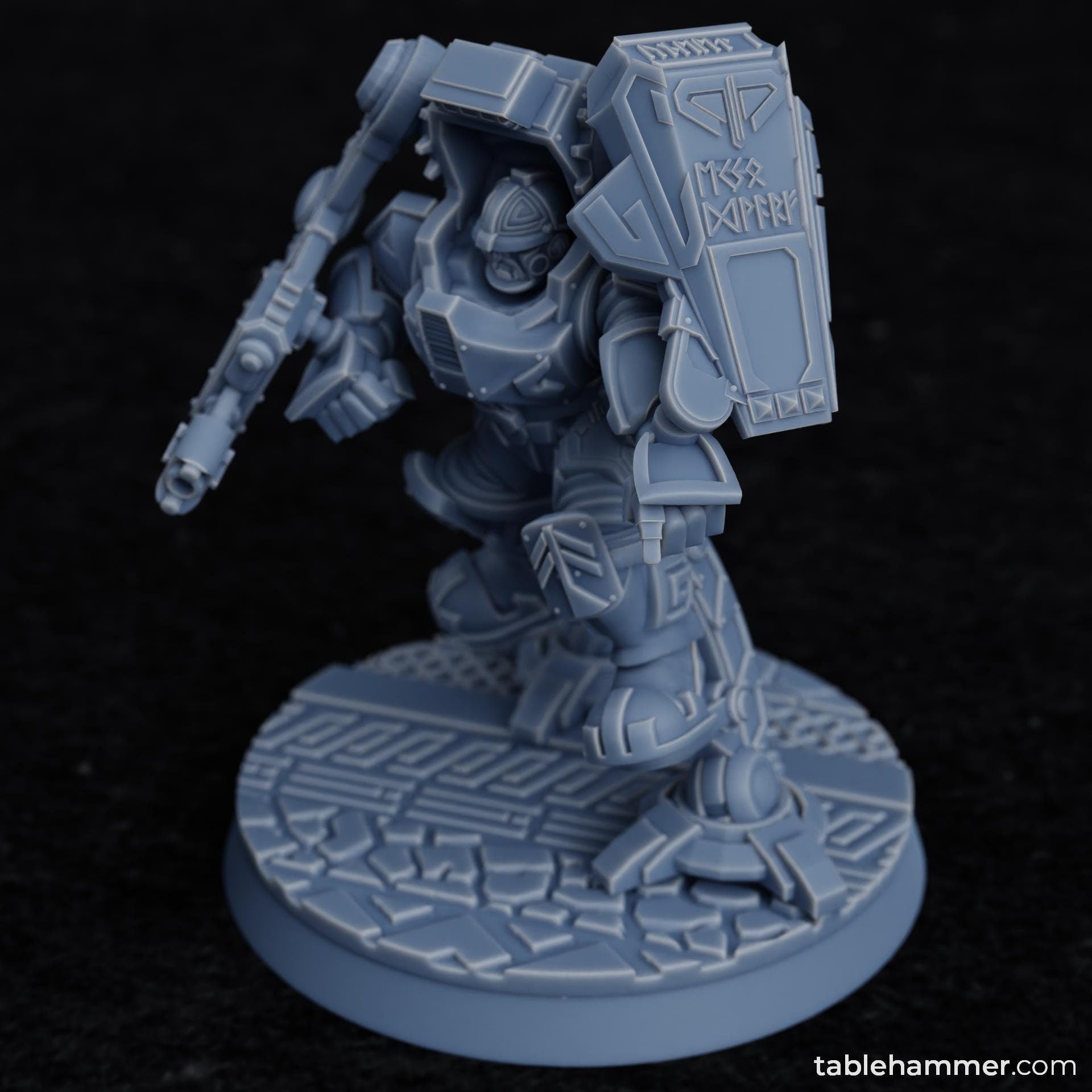 Exo Dwarves with with railguns (Federation of Tyr)