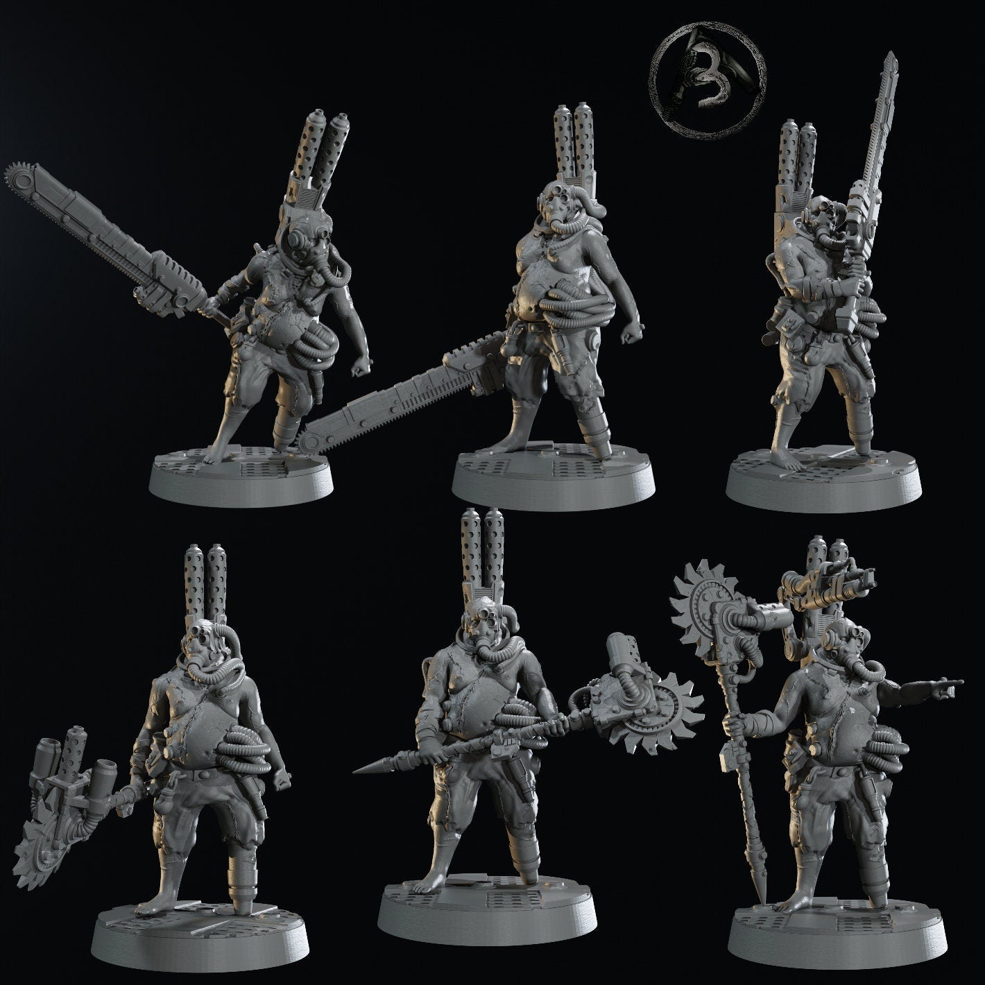 Enclaves of Mechaurn: Heavy Attack Ferrumslaves MK1