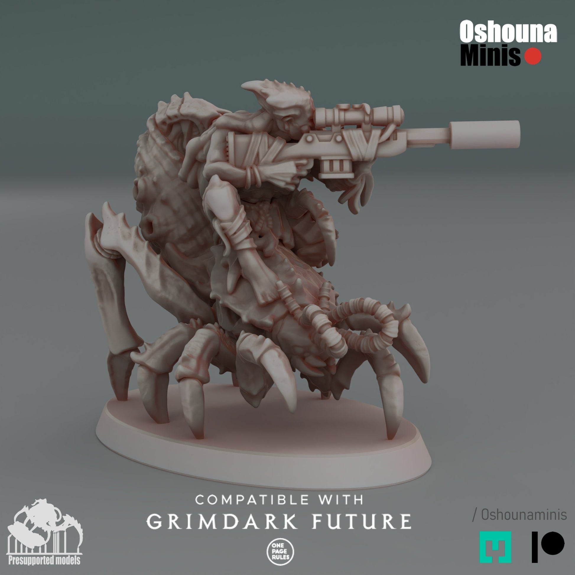 Infected Mounted Sniper - Crab Cults