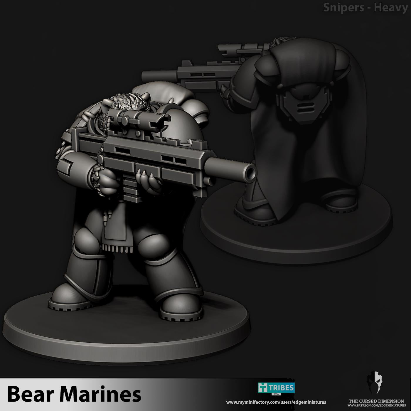 Snipers and Heavy - BearMarines