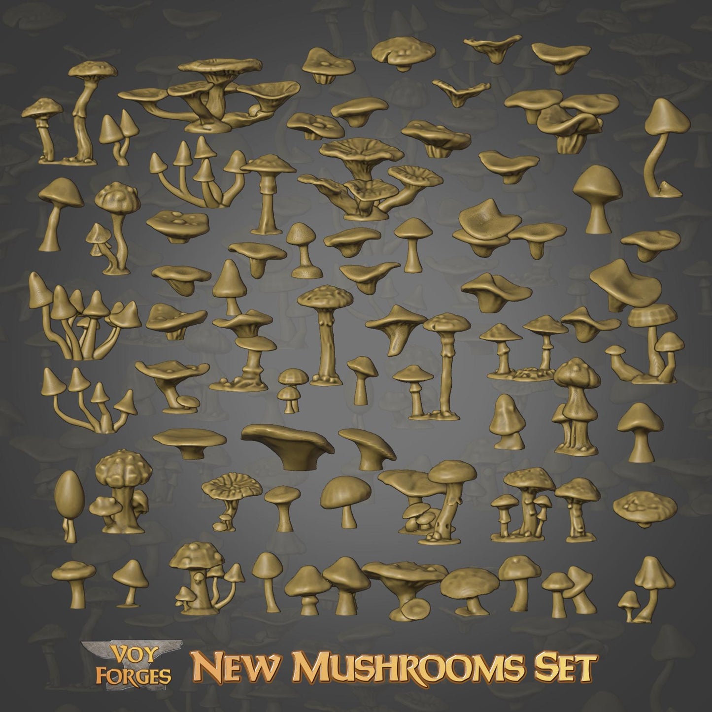 Mushrooms 2.0 for Scenery / Terrain