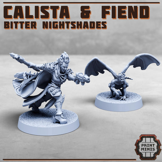 Nightshade Bodyguard & Psychic Fiend