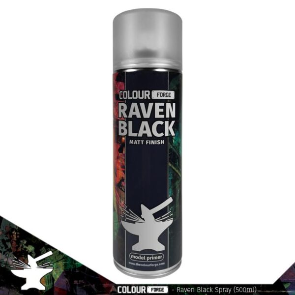 Colour Forge Raven Black