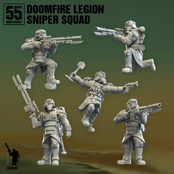 Doomfire Legion Sniper Squad