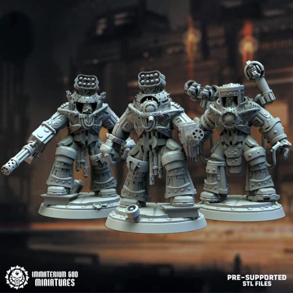 Dark-steel destroyers set