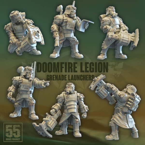 Doomfire Legion Grenade Launchers